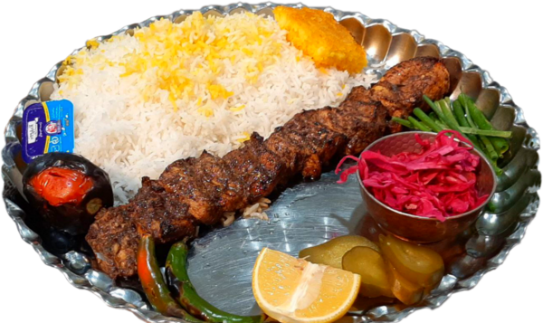 عکس چلو کباب رستورانی