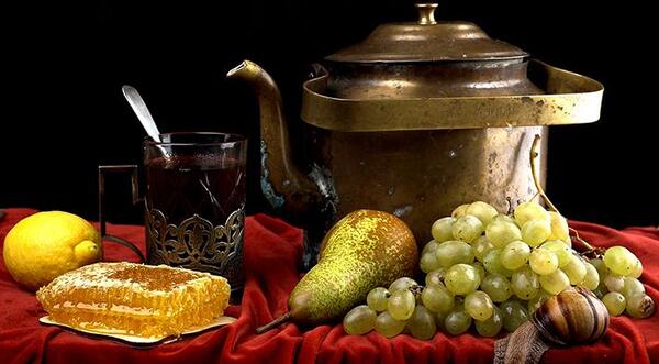 عکس چای میوه