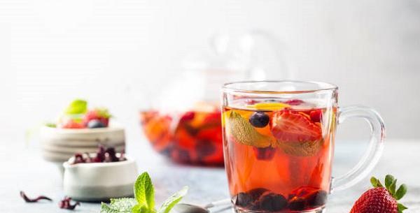 عکس چای میوه