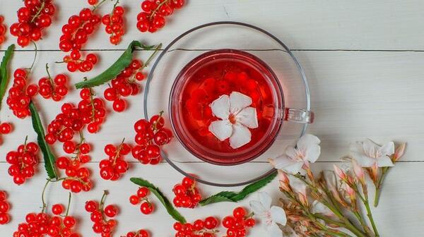 عکس چای میوه