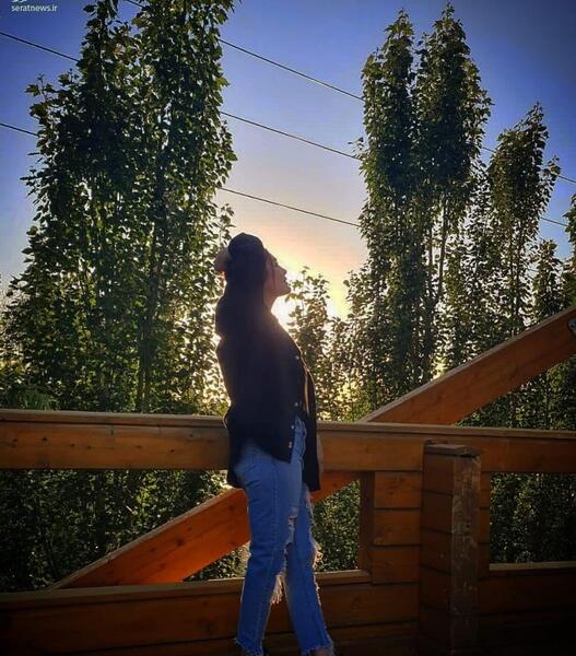 عکسهای غمگین سحر قریشی