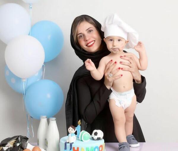 عکس پدر و مادر سارا بهرامی
