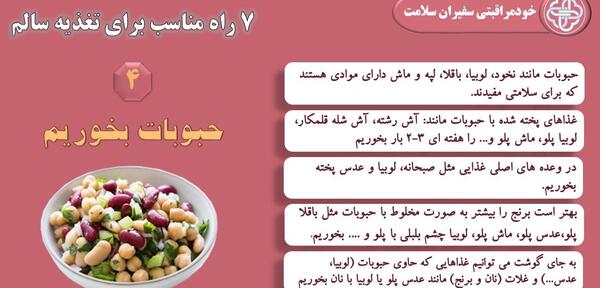 عکس در مورد غذاهای سالم و ناسالم