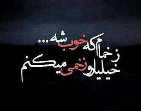 عکس نوشته کینه ای نیستم ولی آلزایمرم ندارم