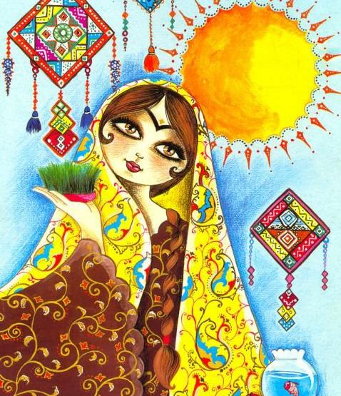 عکس تصویر زمینه عید نوروز