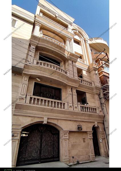 عکس ساختمان چهار طبقه