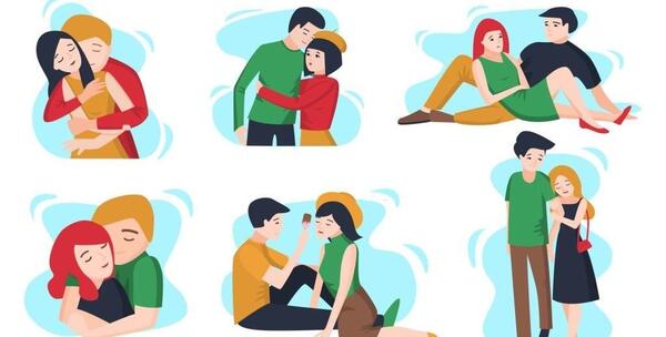 عکس عاشقانه بغل هم خوابیدن بدون متن
