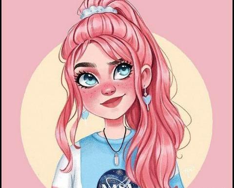 عکس عروسکی صورتی برای پروفایل