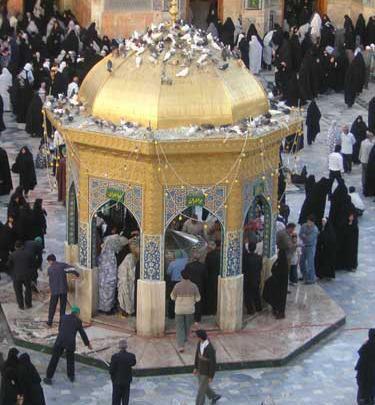 عکس حرم امام رضا سقاخانه
