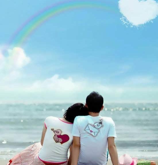 عکس عشق آبی
