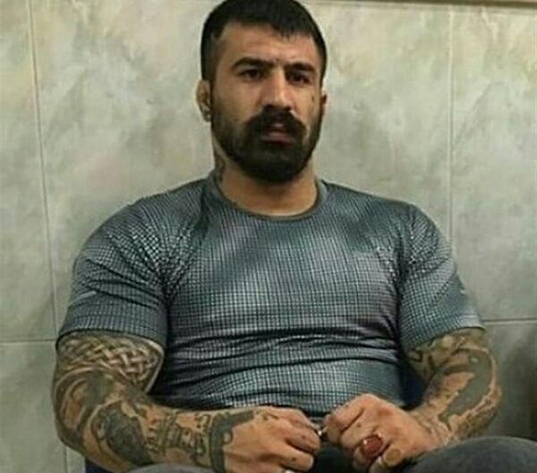 عکس وحید مرادی موقع مرگ