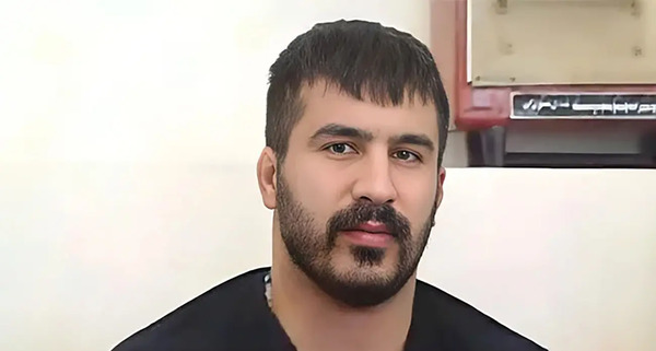 عکس وحید مرادی موقع مرگ