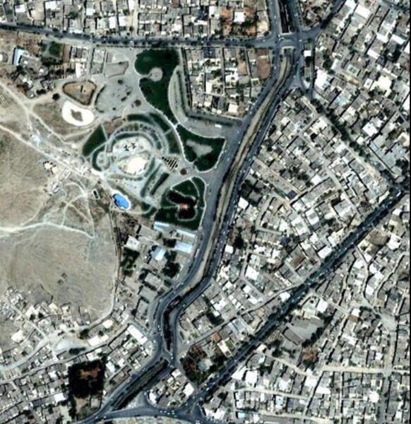 عکس هوایی نقشه