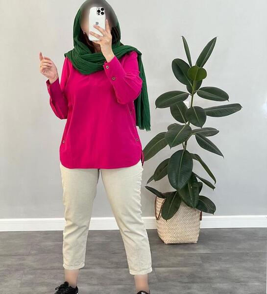 عکس مدل مانتو جدید دخترانه جلو بسته