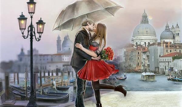 عکس دونفره عاشقانه لب گیری