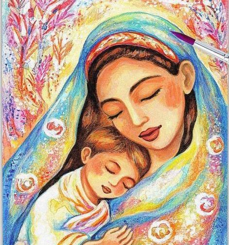 عکس تصاویر روز مادر برای نقاشی