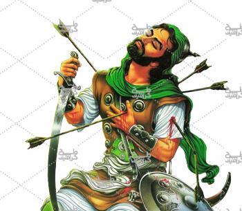 عکس حضرت عباس امام حسین