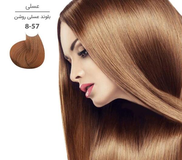 عکس رنگ عسلی روشن