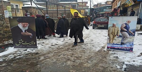 عکس سلیمانی در کشمیر
