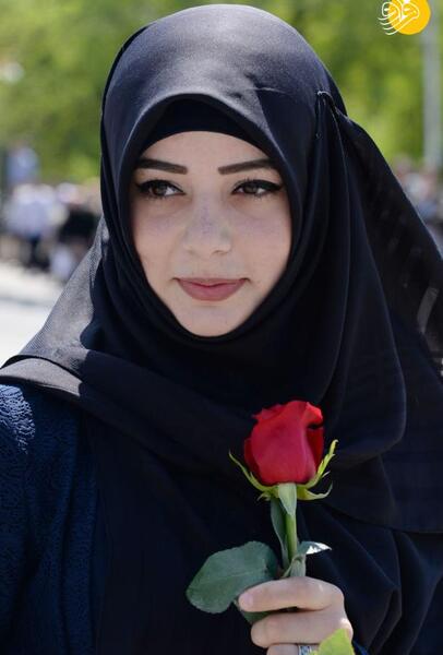 عکس دختر ایرانی مسلمان