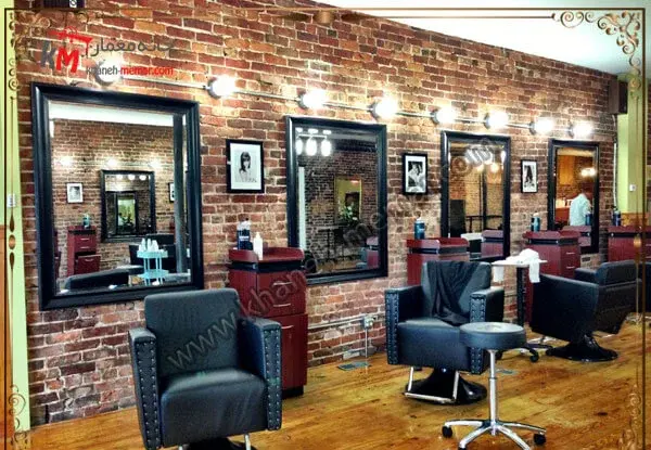 عکس دکوراسیون پیرایش مردانه