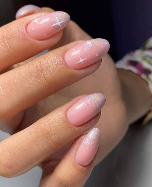 عکس ناخن با طرح بلک پینک