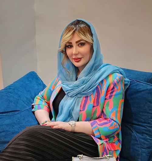 عکس رنگ مو نیوشا ضیغمی