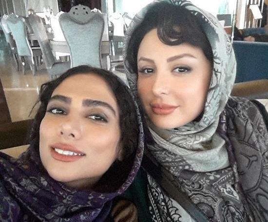 عکس رنگ مو نیوشا ضیغمی