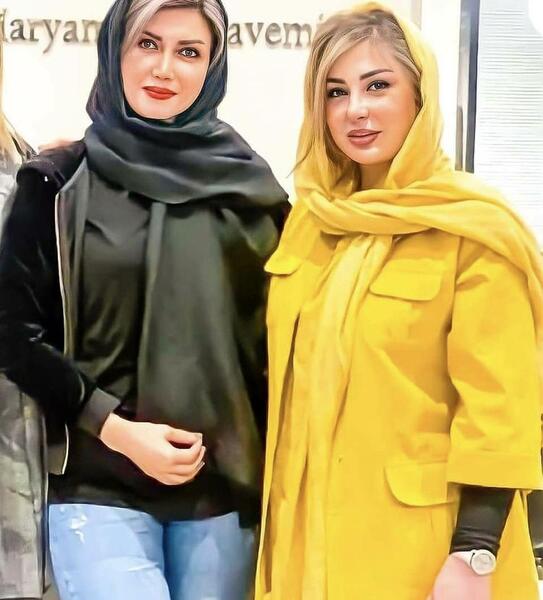 عکس رنگ مو نیوشا ضیغمی