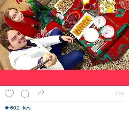 عکس یلدایی بازیگران