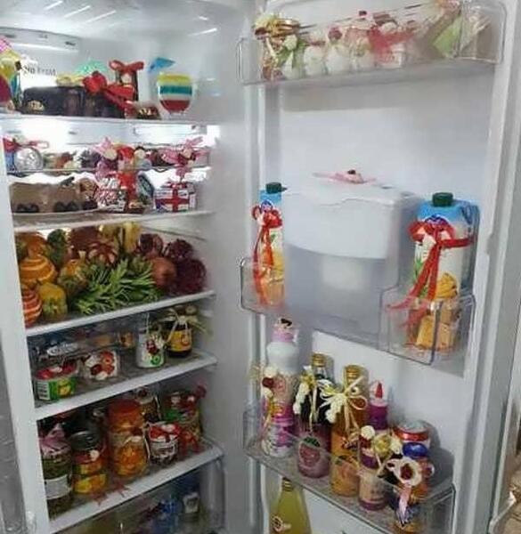 عکس توی یخچال عروس