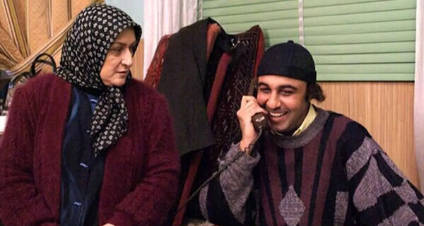 عکس رضا عطاران با روسری
