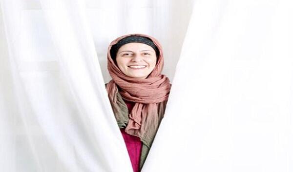 عکس رضا عطاران با روسری
