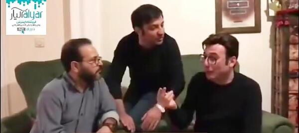 عکس پشت صحنه صمد و ممد نهنگ قنبر