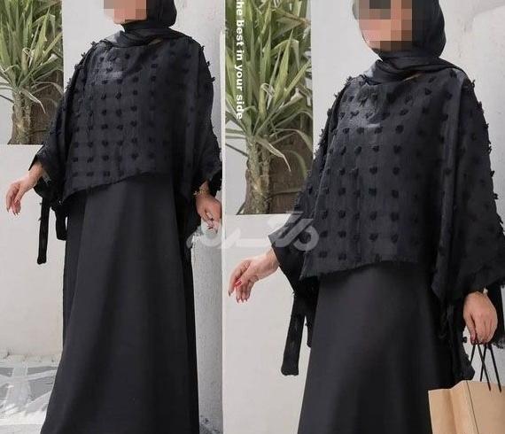 عکس مانتو عبایی بلند