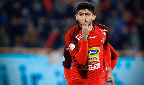 عکس مهدی ترابی در پرسپولیس