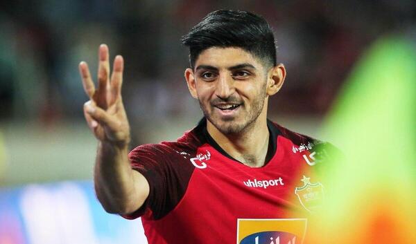 عکس مهدی ترابی در پرسپولیس