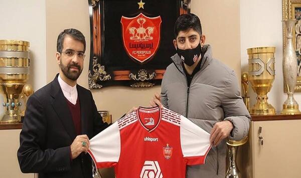 عکس مهدی ترابی در پرسپولیس