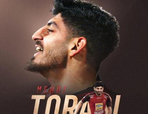 عکس مهدی ترابی در پرسپولیس