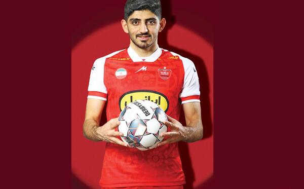 عکس مهدی ترابی در پرسپولیس