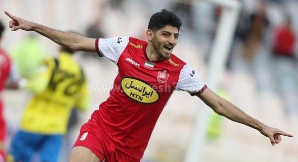 عکس مهدی ترابی در پرسپولیس