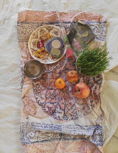 عکس سفره هفت سین فقرا