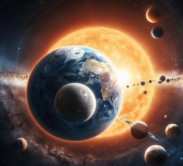 عکس نقاشی کره زمین آسان