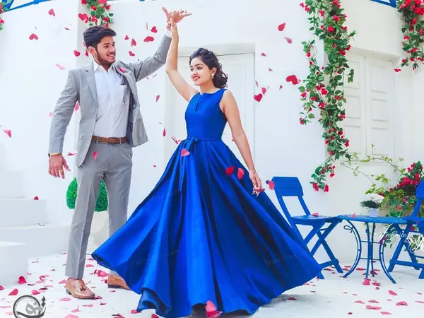 عکس ژست عکاسی دو نفره مجلسی