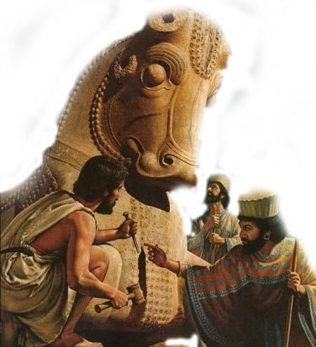 عکس تخت جمشید و کوروش کبیر