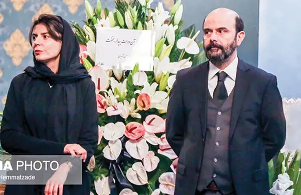 عکس لیلا حاتمی و همسرش