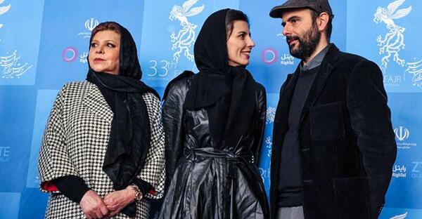 عکس لیلا حاتمی و همسرش
