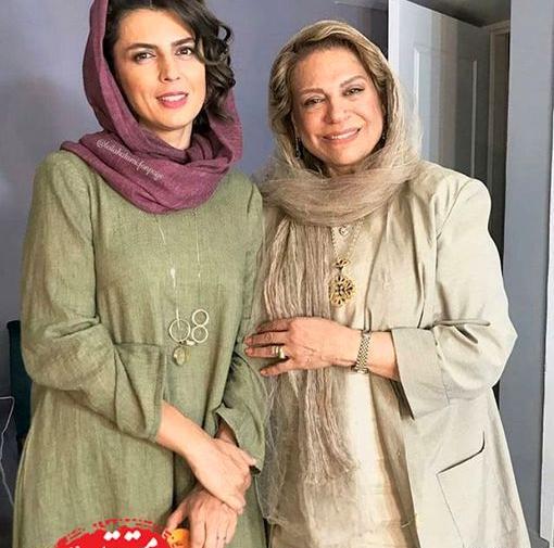 عکس لیلا حاتمی و همسرش