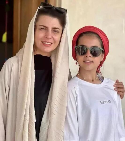 عکس لیلا حاتمی و همسرش