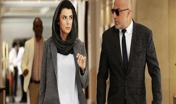 عکس لیلا حاتمی و همسرش